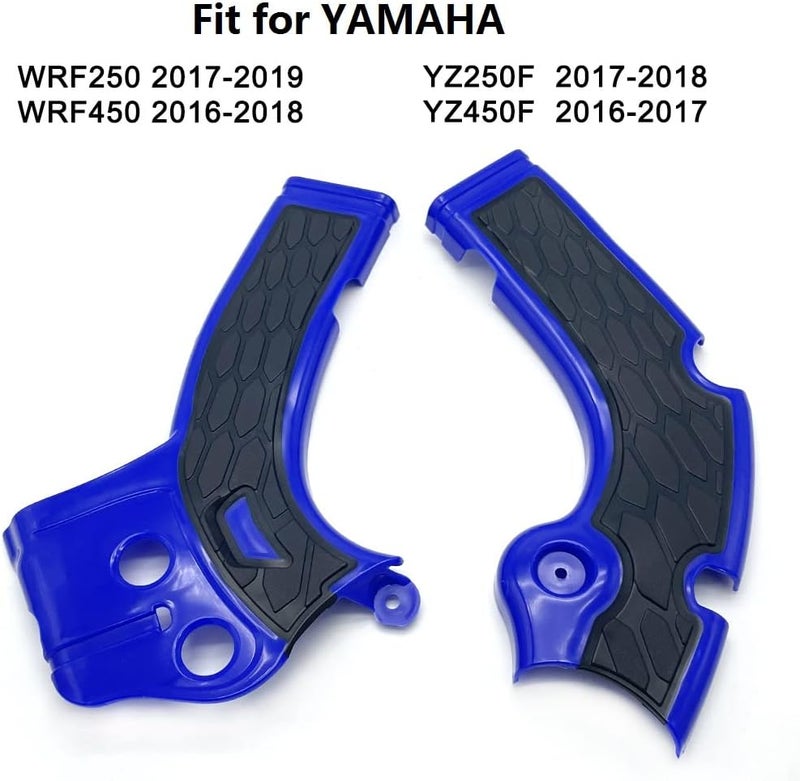 QXBER Dirt Bike X-Grip Frame Protector Guard Cover Protection for Yamaha WRF250 2017-2019 WRF450 2016-2018 YZ250F 2017-18 YZ450F 2016-2017 - Image 2